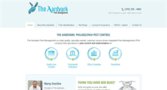 Desktop Screenshot of aardvarkpestmgmt.com